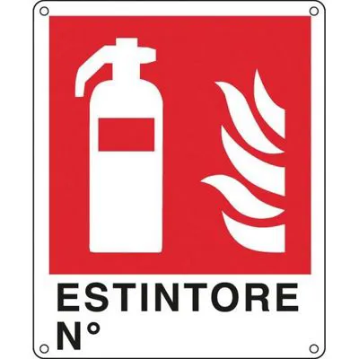 Cartello estintore