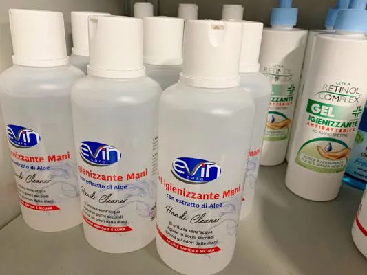 Gel igienizzanti