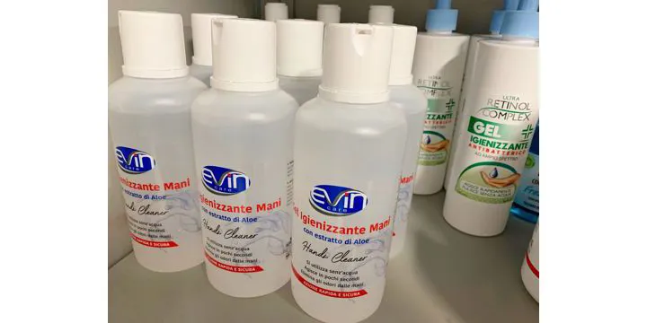Gel igienizzanti
